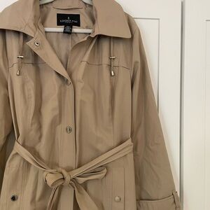 London Fog Women's Beige Trench Coat